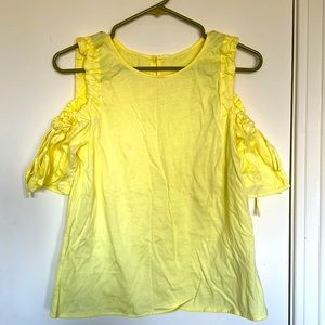 Yellow cotton top